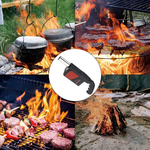 Leopacat Grillgebläse, Camping Nebelgebläse Elektrischer Grill Fan, Feuer Ventilator Batteriebetriebener Portable Luftgebläse Fast Fire Starter für Outdoor Barbecue Picknick