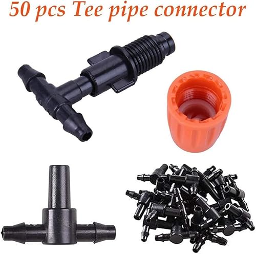 Lot De 50 Goutteurs D'Eau À 90 Degrés - Kit D'Irrigation Automatique - Micro Goutte À Goutte