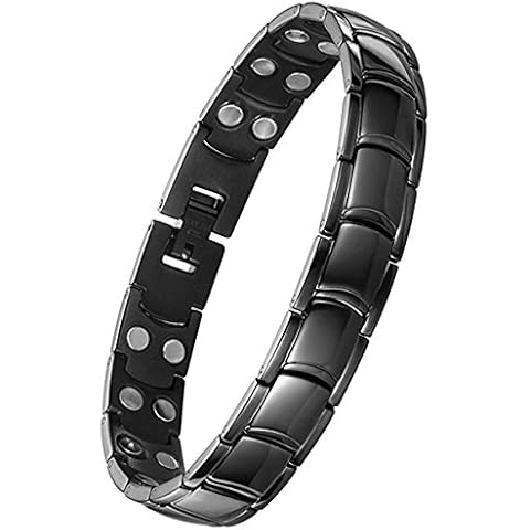 Jeracol Pulsera magnética para hombres con imanes potentes Cover
