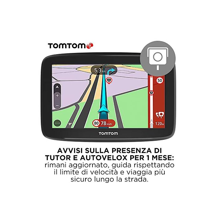 TomTom Navigatore Satellitare per Auto GO Classic, 6 Pollici, con