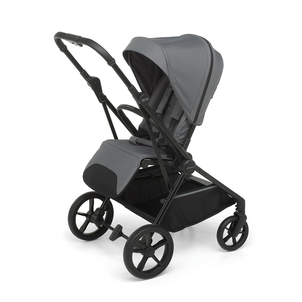 Foppapedretti Spritz I-Size System Modulare Combinato Passeggino Navicella Seggiolino Auto Titanium