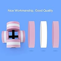 Vista 7 de 2 mancuernas para piscina, fitness, ejercicios aeróbicos acuáticos, mancuernas de piscina para ejercicio, juego de mancuernas de espuma EVA