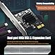 GLOTRENDS U3142CX1 2-Port 10Gb USB 3.1 Gen2 Type-C zu PCIE X1 Erweiterungskarte mit ASM 3142 Chip, regulärer und niedrig-profibler Halterung
