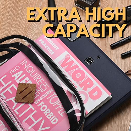 Argen Heavy Duty Clear Backpack Stadium, Clear Backpack Stadium Approved, See-Through Bags for Adults, Transparent Backpacks for Adults, TPU Bookbags medium4