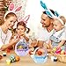 STOBOK 12pcs Easter Baskets Adorable Storage Baskets Colors for Hunts Treats and Festival for Boys and Girls and Easter Celebrations