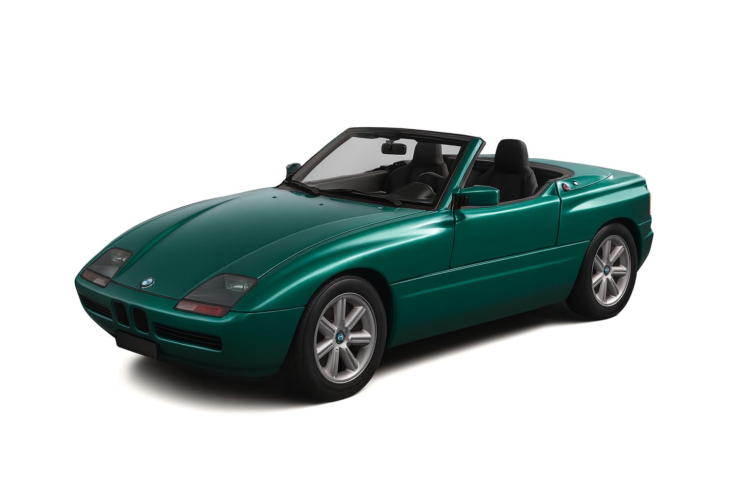 BMW Miniatur Z1 Roadster 1:18 grün Modellauto Sammlermodell Klassiker Limited Edition