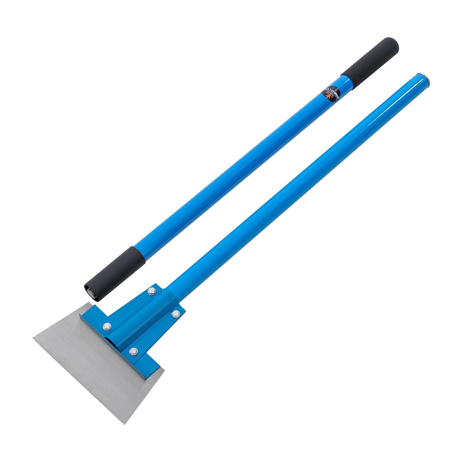 TOPWAY Raschietto per Pavimenti Heavy-Duty 200 mm di Larghezza con Manico Lungo Staccabile in Fibra di Vetro da 1450 mm per Rimozione di Adesivi, Fughe, Grasso, Sporcizia e Polvere