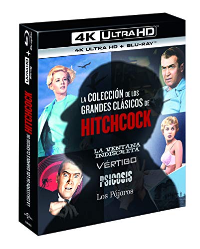 ¡Descubre la Colección Alfred Hitchcock Classics (4 Películas) en 4K UHD y Blu-ray!