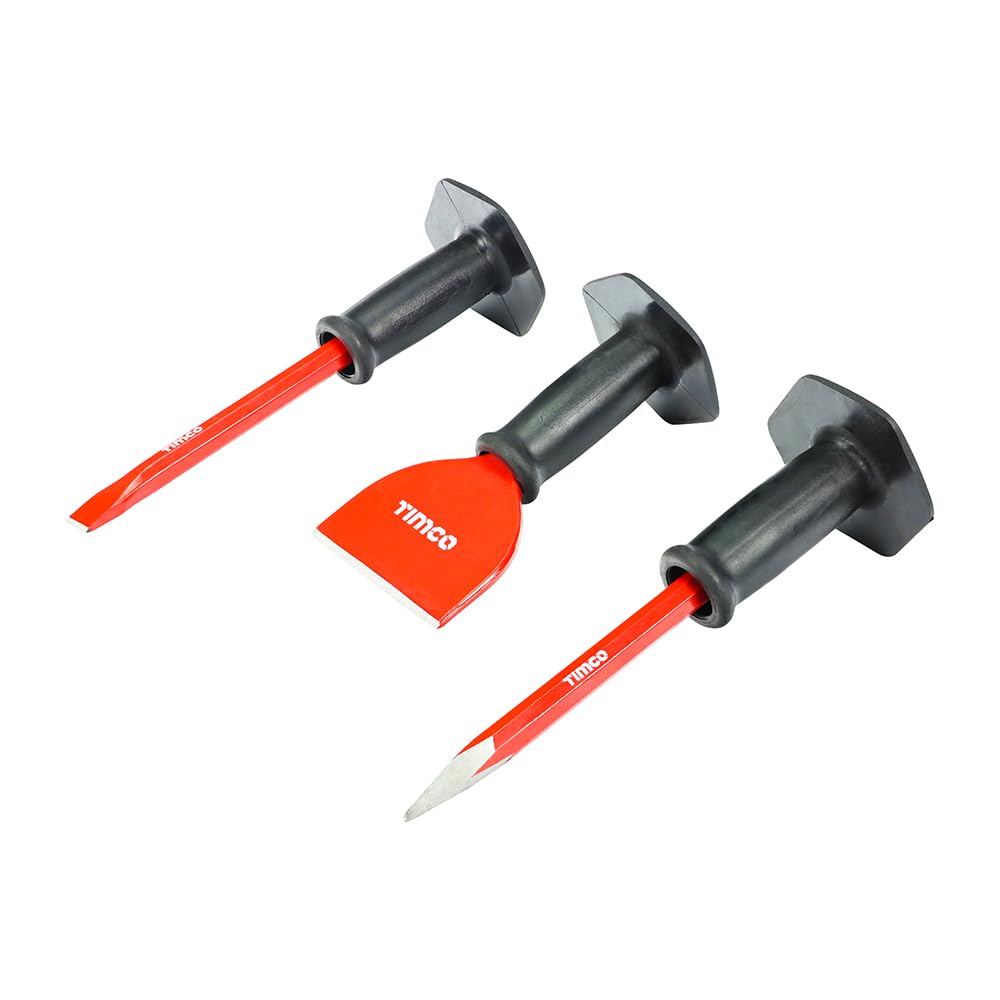 TIMCO - Bolster & Chisel Set (Size 3pcs - 3 Pieces)