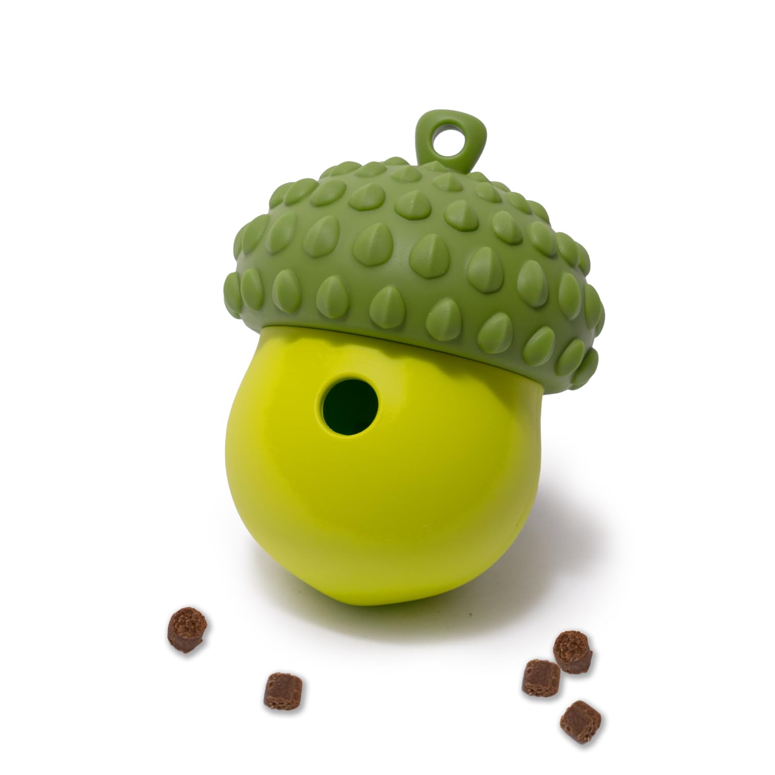 POPUPJOYS Dispensador de juguetes de rompecabezas para perros, juguetes interactivos para perros grandes y juguetes para perros medianos, bola de estimulación mental con tapa desmontable, juguete de