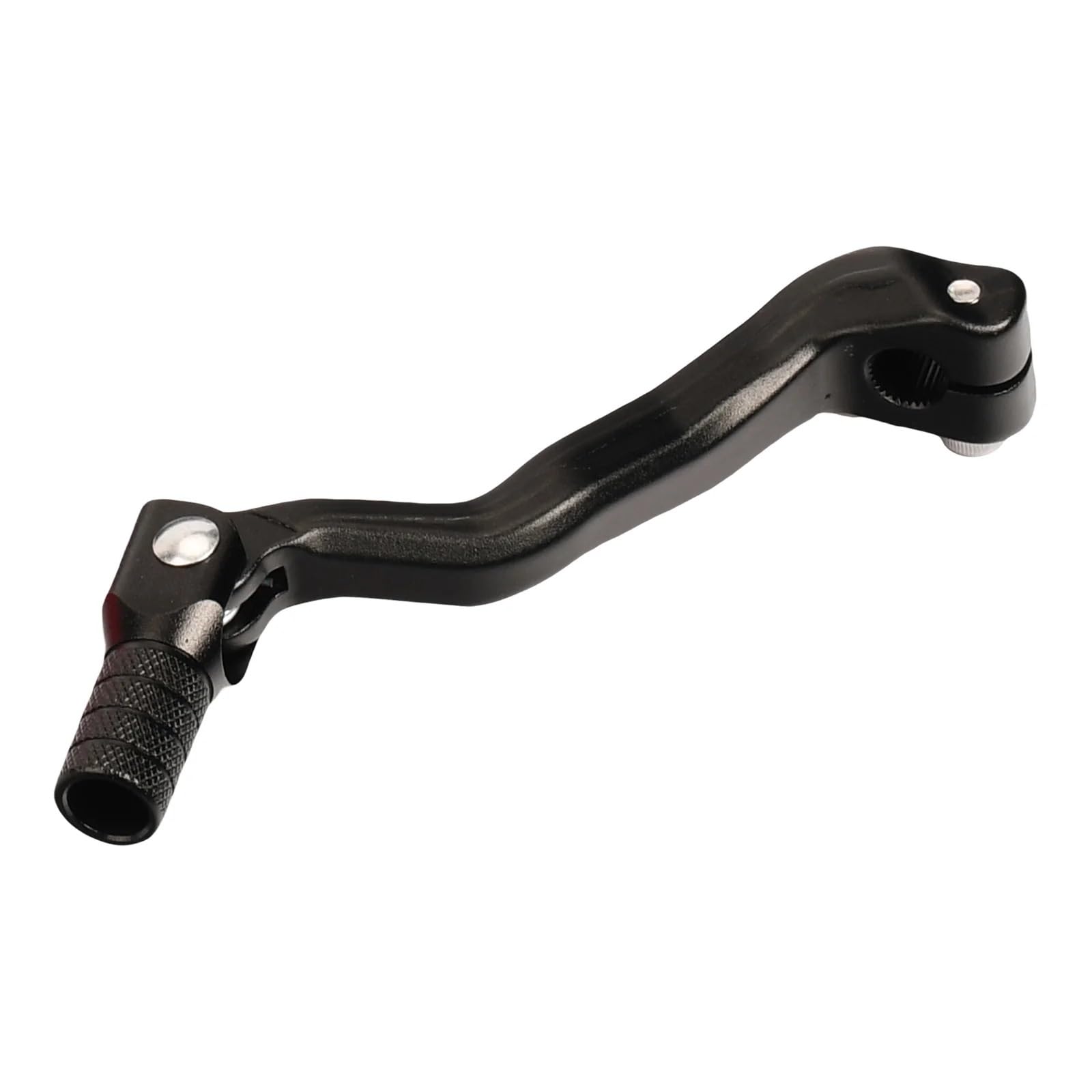 FESFOC CNC Folding Aluminum Gear Shift Lever for Kayo NC 125 150 200 ATV Dirt Bike Pit Bikes Motocross Enduro(Black)