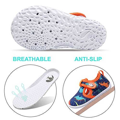Image of FEETCITY Baby Boys Girls Water Sport Shoes Barefoot Kids Aqua Socks Quick-Dry Beach Swim Pool Shoes