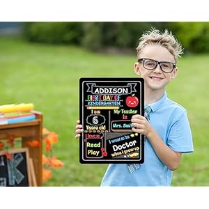 Waahomefirstandlastdayofschoolboard9x12firstdayofschoolsigndoublesidedmy1stdayofkindergartenpreschoolchalkboardsignforkidsgirlsboysbacktoschoolphotopropsupplies Urban Country Home Decor Waahome first and last day of school board 9x12 first day of school sign double sided my 1st day of kindergarten preschool chalkboard sign for kids girls boys back to school photo prop supplies urban country home decor