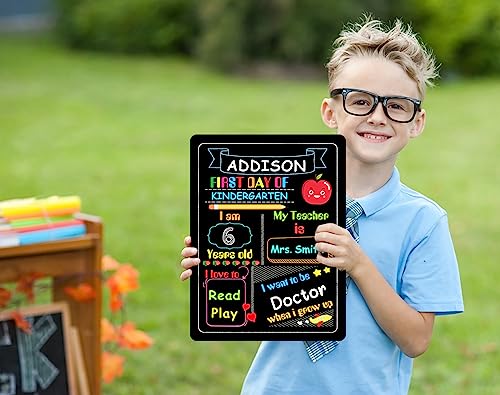 Waahomefirstandlastdayofschoolboard9x12firstdayofschoolsigndoublesidedmy1stdayofkindergartenpreschoolchalkboardsignforkidsgirlsboysbacktoschoolphotopropsupplies Urban Country Home Decor Waahome first and last day of school board 9x12 first day of school sign double sided my 1st day of kindergarten preschool chalkboard sign for kids girls boys back to school photo prop supplies urban country home decor