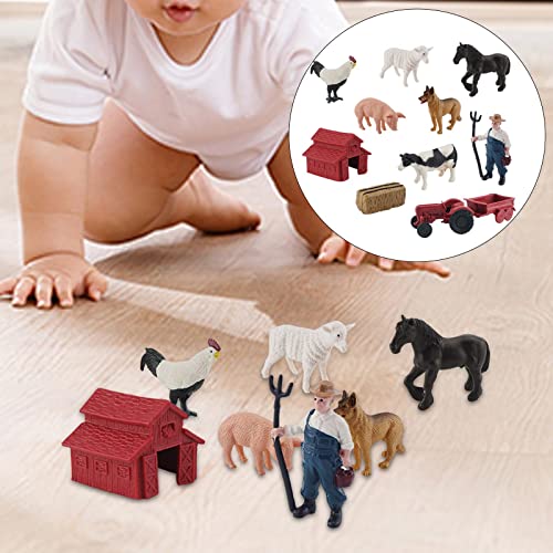 SM SunniMix Simulation nhoftiere Spielzeug Partyzubehör Tiere Spielset für 4 5 Jahre Alte Kinder , 10St – Bild 6