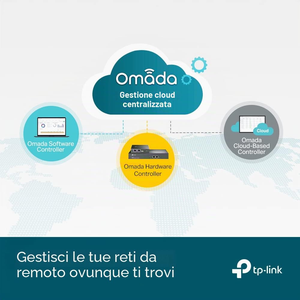 TP-Link TL-SG3428 | Switch Gigabit a 24 porte, 4 slot SFP | Omada SDN Integrated | L2+ Smart Managed | IPv6 | Instradamento statico | L2/L3/L4 QoS, IGMP e LAG | Protezione limitata a vita
