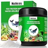 Dried Fish Protein Concentrate, 17.6oz, Suitable for Vegetables, Fruits, Lawns and Other Plants, Helps Stimulate Plant Growth and Boost Fruit Quality