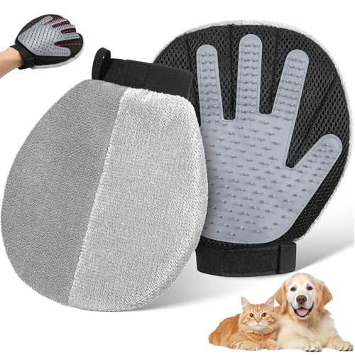 Pawaboo 2-in-1 Electrostatic & Silicone Glove