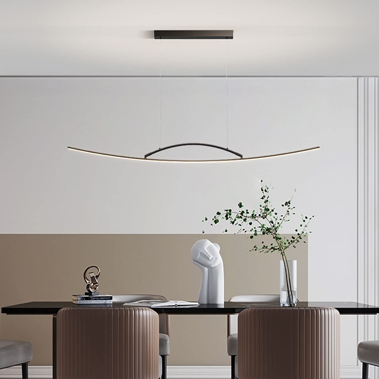 Lampe suspension LED réglable à intensité variable avec télécommande - 7