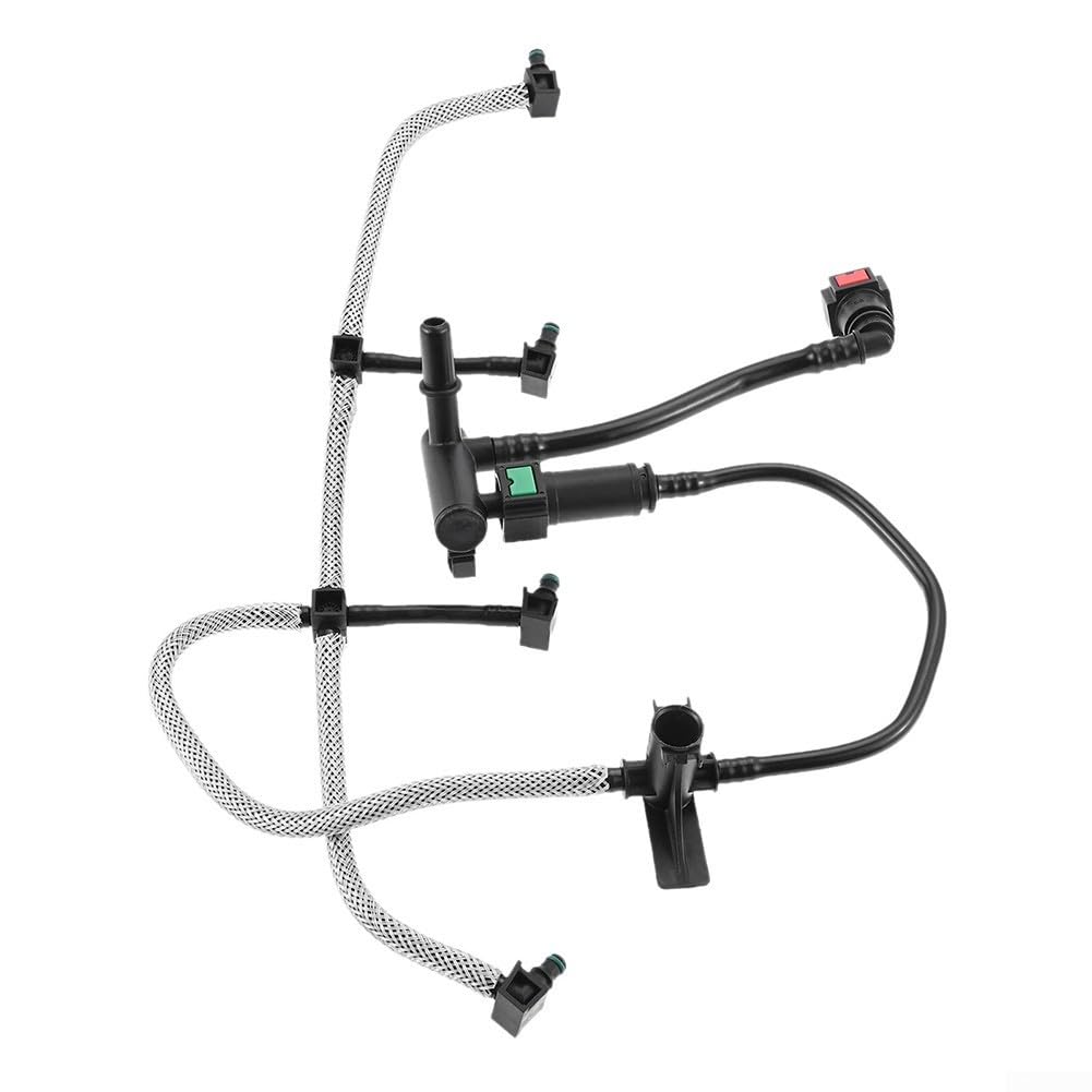 Tubería de combustible de fugas, a juego 4M5Q9K022AG y 1521487, retorno de combustible estable, para modelos Ford Transit 1.8, para C-MAX, para Focus, para Tourneo Connect