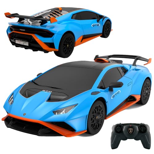 Image of BEZGAR 1:24 Official Licensed Lamborghini Huracan STO Remote Control Car