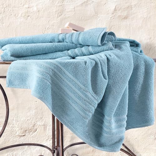 Image of Hammam Linen Jumbo Large Bath Sheets