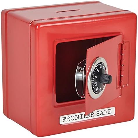 Rhode Island Novelty 6" Frontier Combination Safe Bank