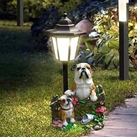 Lanterne Solari Da Giardino A Forma Di Coniglio - Decorazione Esterna Con Luce Notturna Automatica - Resistente Alle Intemperie - Foto 3