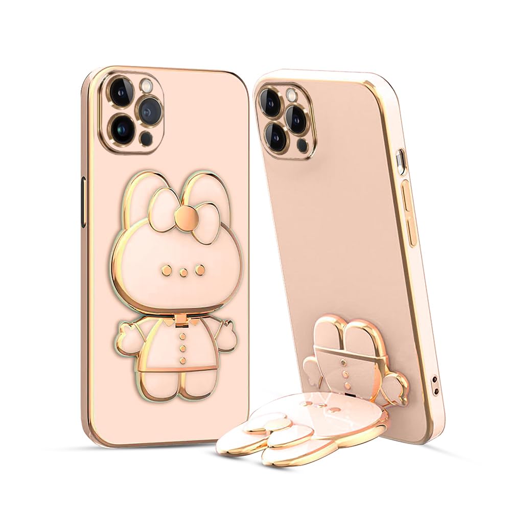 KARWAN®️ 3D Cat Back Case and Cover with Stand Compatible for iPhone 11 Pro Max | Stand and Mirror | Camera Protection | Electroplated | Folding Stand - Pink (B0CCNNYKZ6) Amazon Price History, Amazon Price Tracker