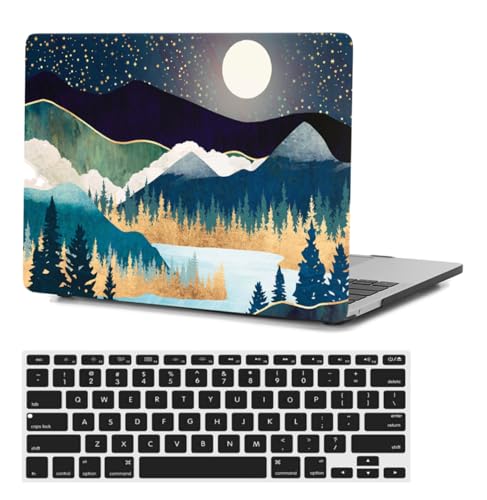 Coque MacBook Pro 14 M2 A2779 étui de protection haute résistance au design lune