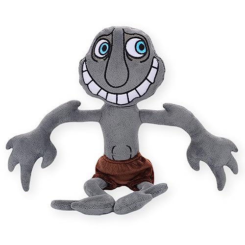 Man Window Juego De Terror Toy Muñeca De Peluche Derivados del Juego Peluche Juego Plush Toy Relleno De algodón Adecuado para Niños Y Coleccionistas Gris De 40 cm