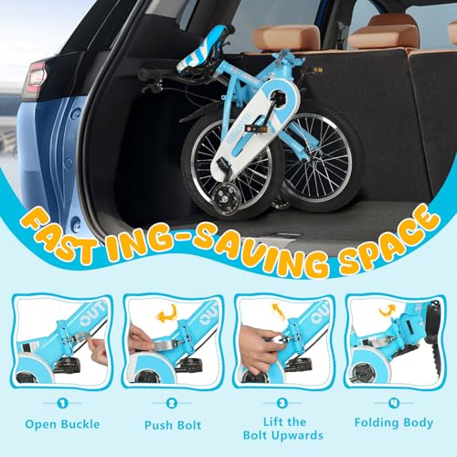 Outroad Kid Bike Foldable/Classic Children'S Bicycle For Boys Girls Age 3-5 Years thumb #4