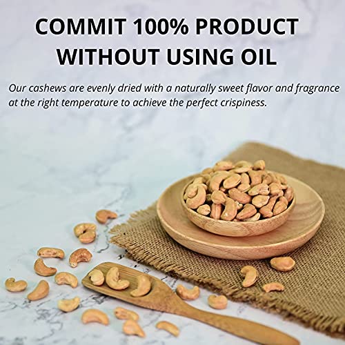 Image of LAFOOCO Organic Unsalted Cashews 30 oz, USDA Certified Dry Roasted Nuts