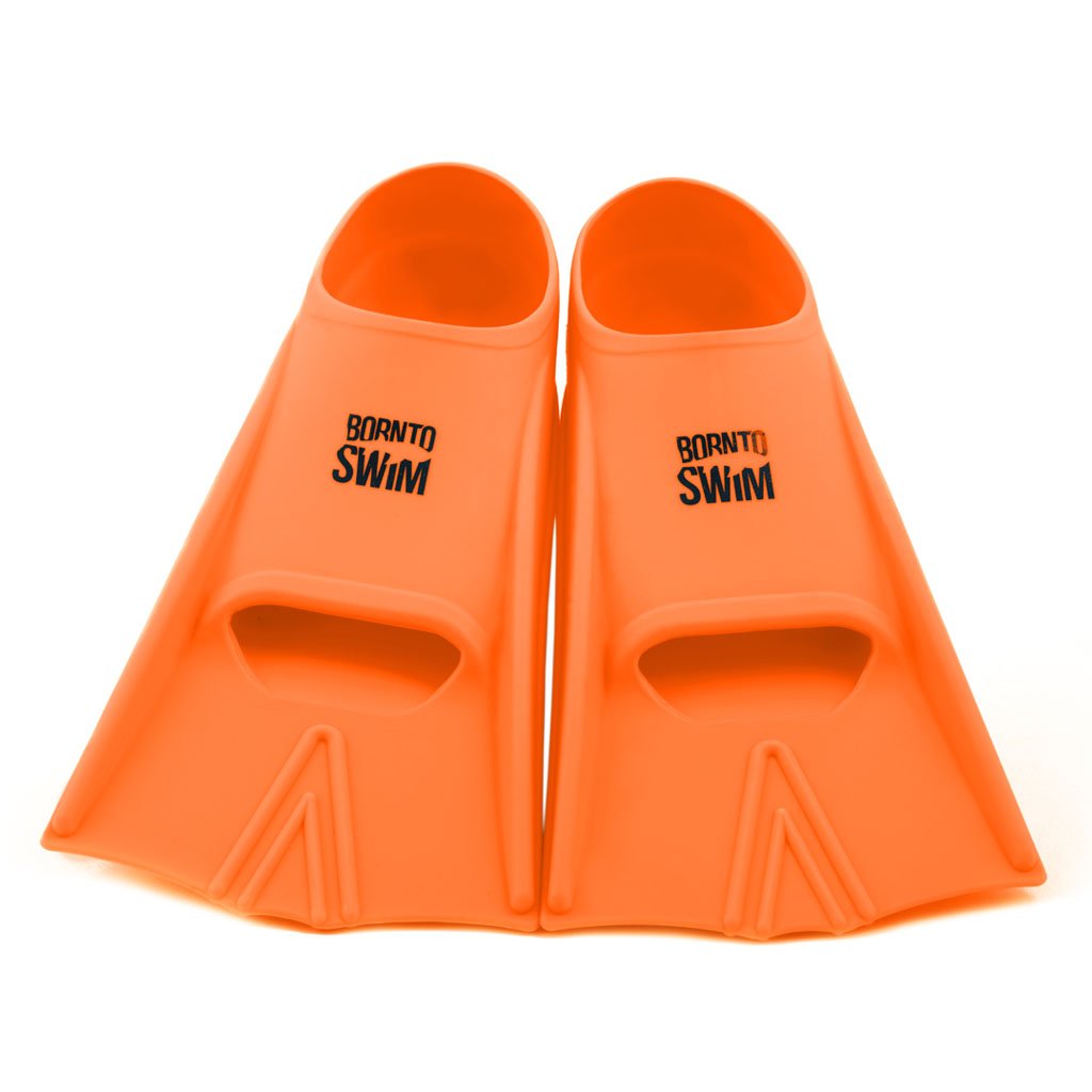 BornToSwim Aletas Cortas de Entrenamiento de Silicona