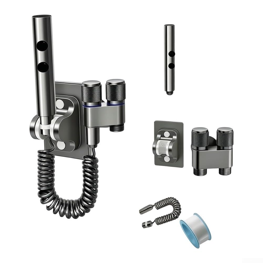 Kit Rociador Manual Bidé Válvula para latón G1/2 Kit Rociador