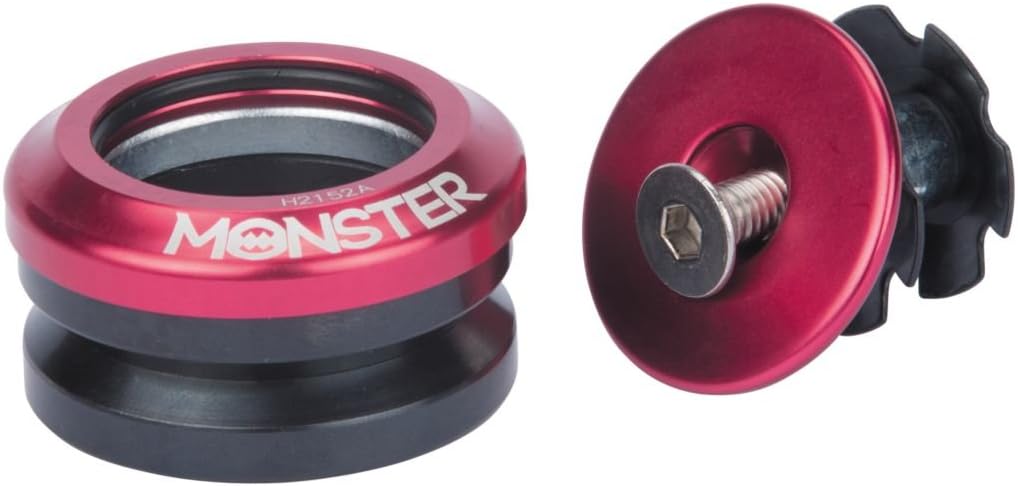 Redline Bicycles Monster 1-1/8" Red Integrated Bicycle Headset