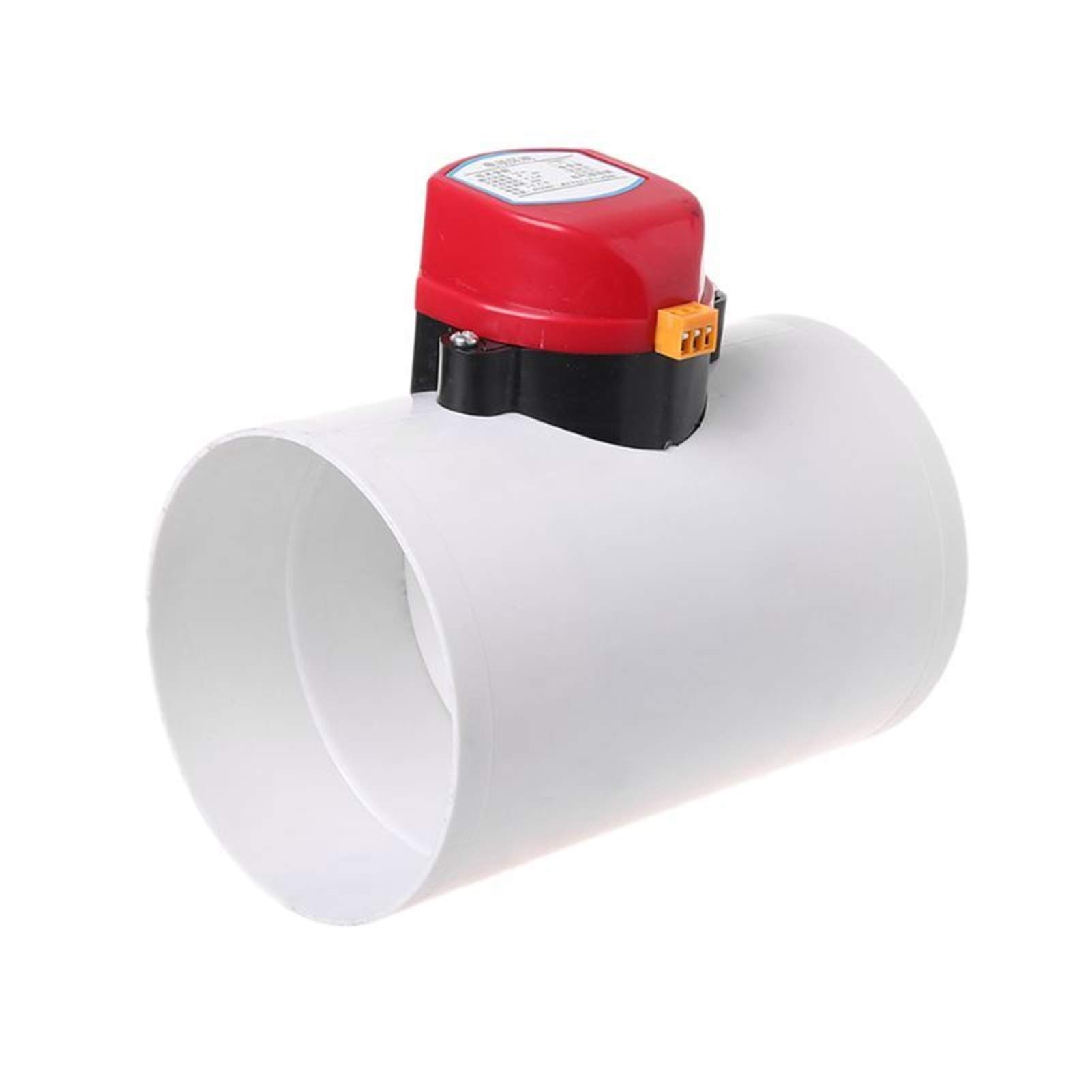 Buy MYHYZZ 220V Plastic Electric Damper Check Valve 110mm Air Volume