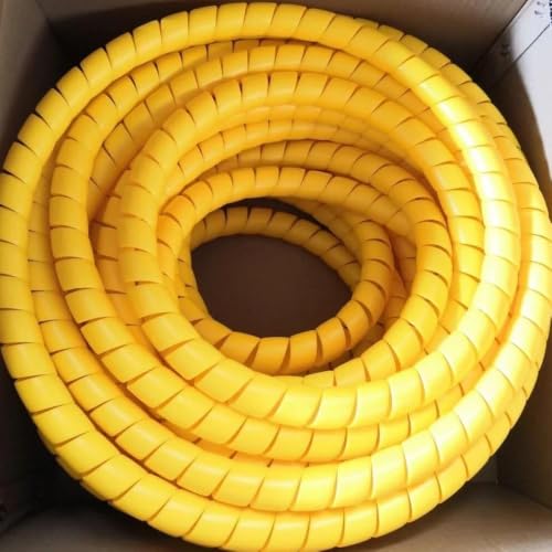 Image of Spiral Protective Cover /Plastic Hydraulic Hose Sleeve /Spiral Wrap for Hydraulic Hose Pressure Washer Multicolor (100 Meter)