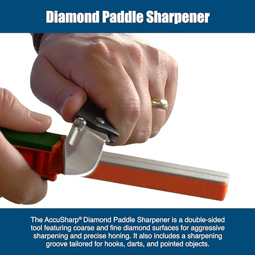 Pierre Diamond Paddle Sharpener 077C ACCUSHARP aiguiseur diamant