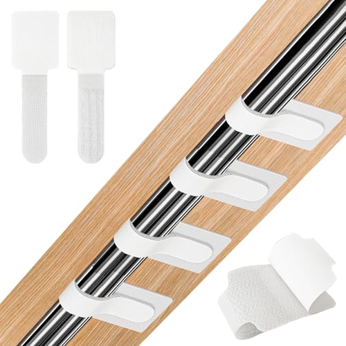 36PCS Cable Organizer Hook and Loop Cable Ties, Self...