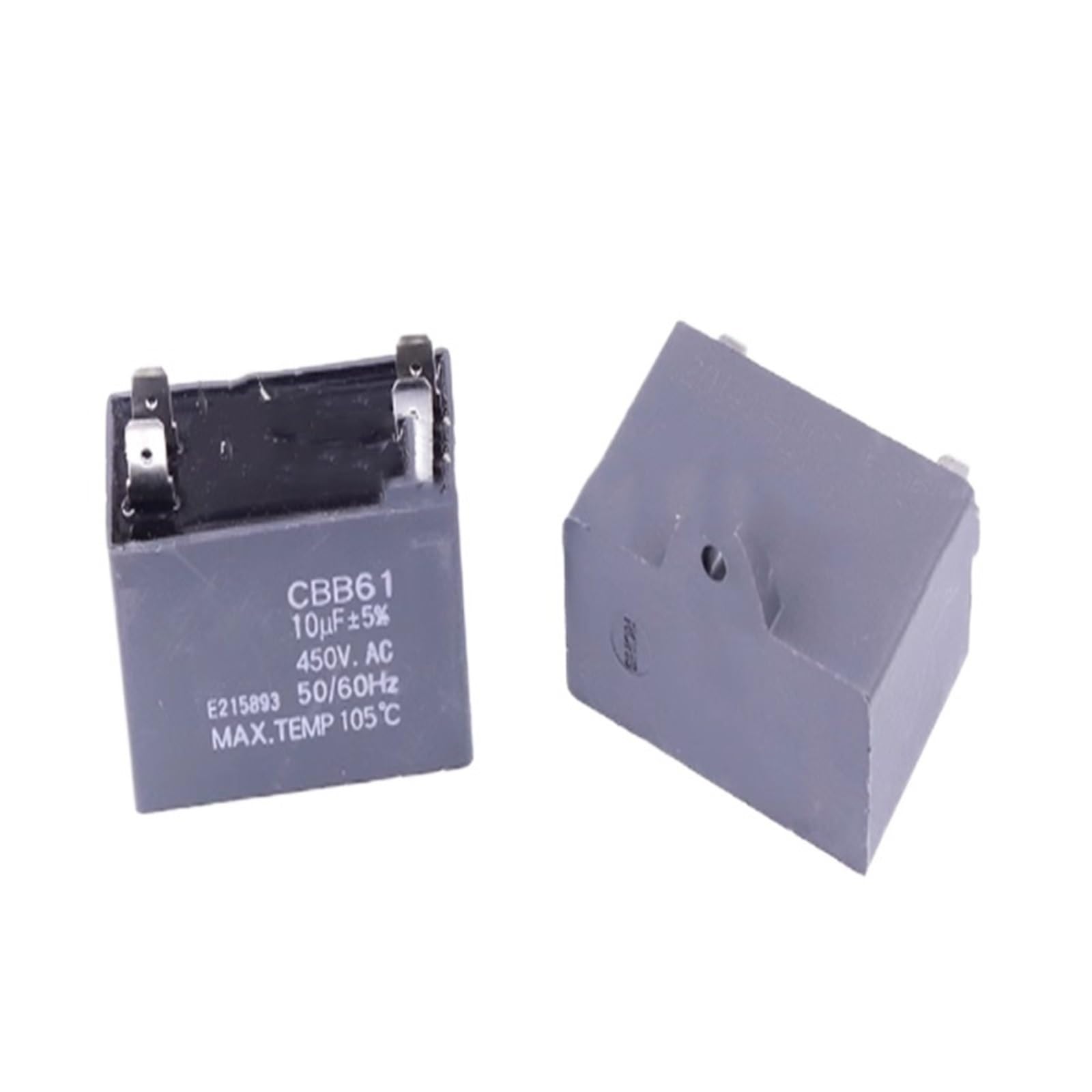 2 szt. CBB61 wentylator rozruchowy silnik kondensatorowy 450 V 1UF 1,2UF 1,5UF 2UF 2,5UF 3UF 3,5UF 4UF 4,5UF 7UF 8UF 10UF 12UF (450V1.2UF)