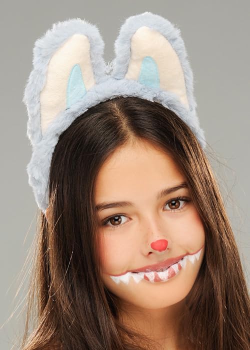 Struts Labubu Compatible Blue Cute Monster Ears on Headband