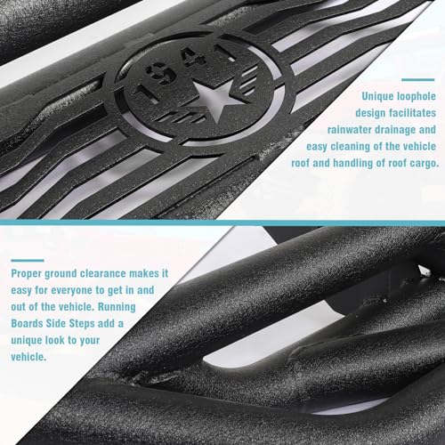 Estribos laterales para Jeep Wrangler JL 2 Puertas miniatura 6