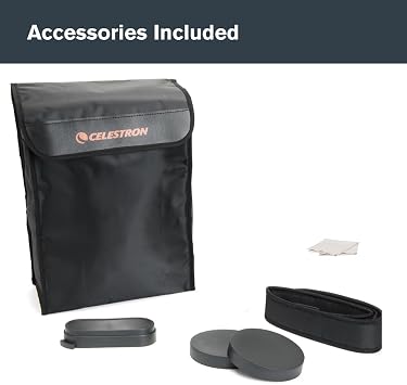 Celestron 71018 SkyMaster 20x80mm Porro Prism Binoculars with Multi-Coated Lens, BaK-4 Prism Glass and Carry Case, Black