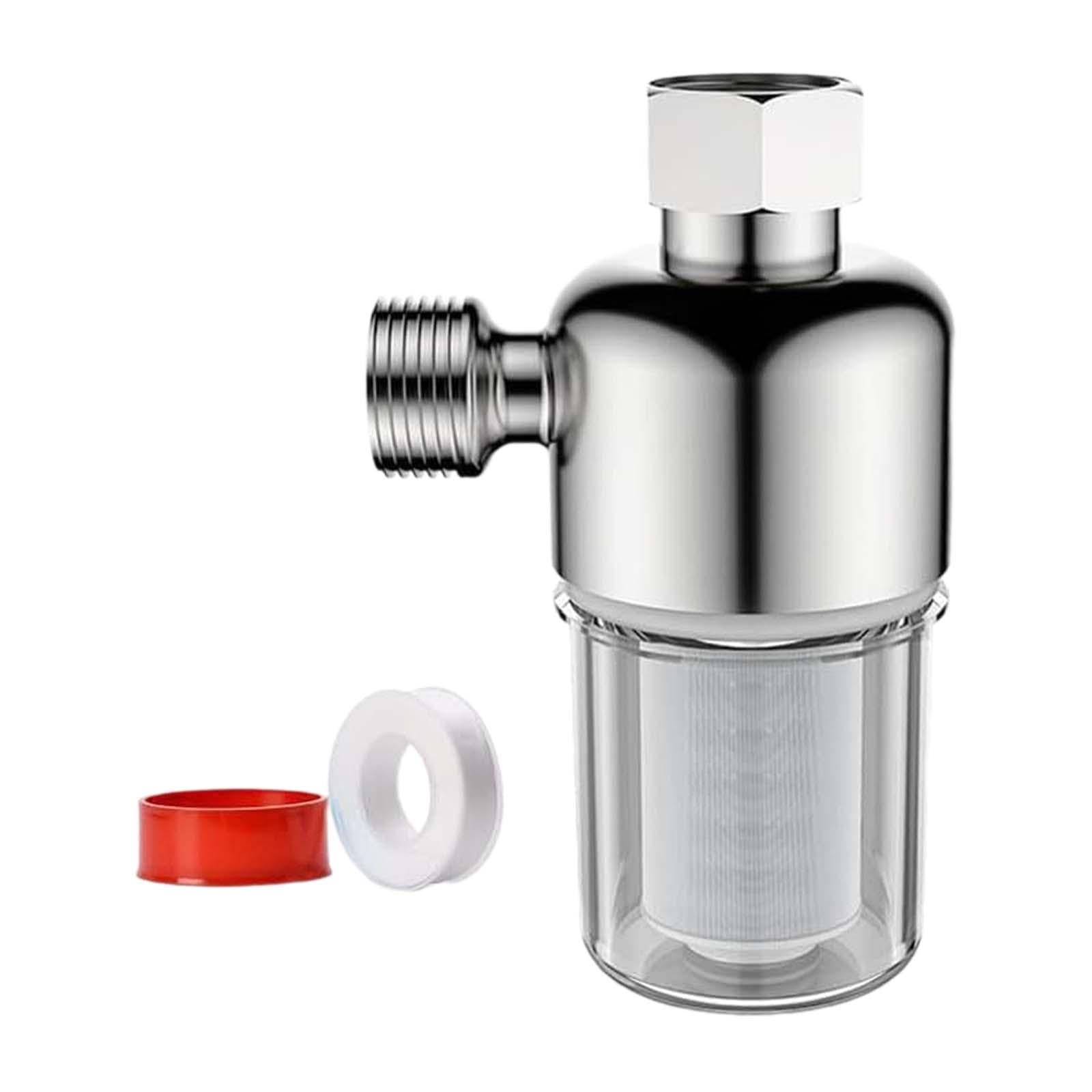 Shower Purifier Attachment Portable Faucet Filter for H | Shower Purifier Attachment Portable Faucet Filter for Household Sink Kitchen Copper-image-47