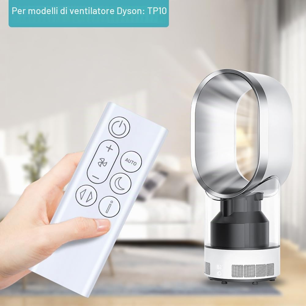Telecomando di ricambio per Dyson Purifier Cool Gen1 TP10 (bianco)