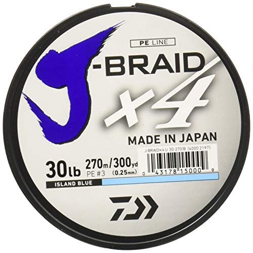 Daiwa JB4U30-300IB, Filler Spool, Island Blue, Mono Dia.= 8lb.