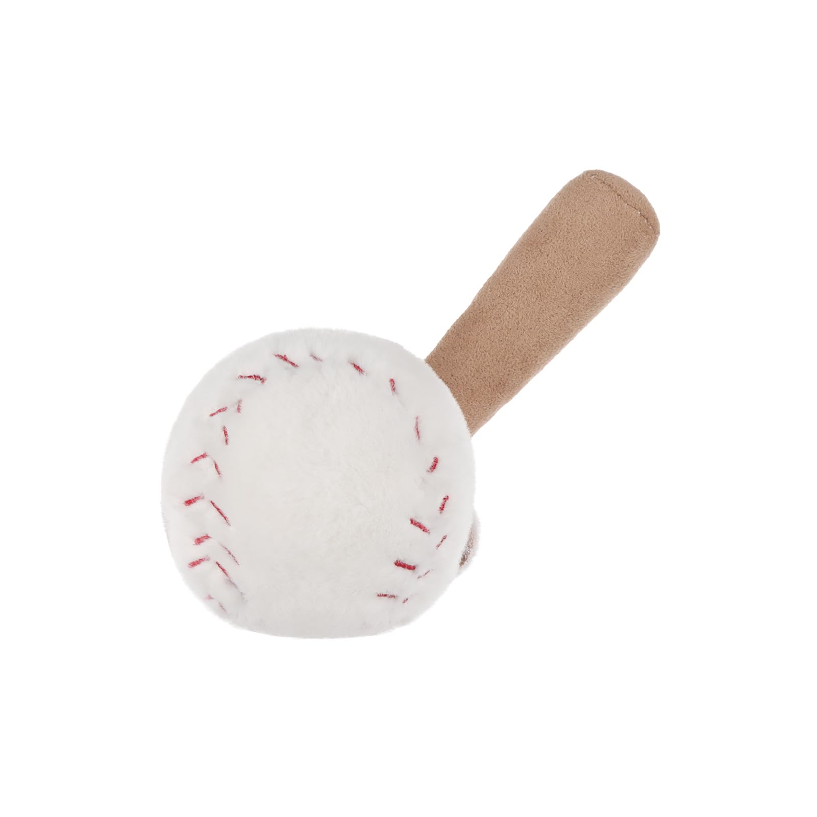 Apricot Lamb Happy Baseball Plushies Stuffed Animals for Kids Soft Cute Plush Toys for Baby Girl and Boy Fluffy White Happy Baseball - Image 4