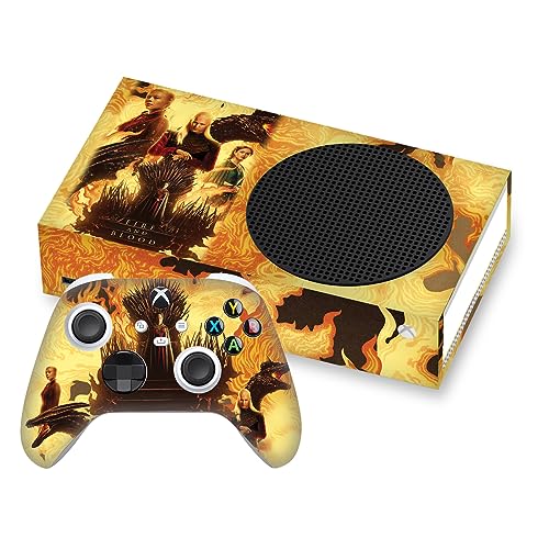 Xbox Series S Vinyle Autocollant House of The Dragon Peau pour Personnaliser sa Console