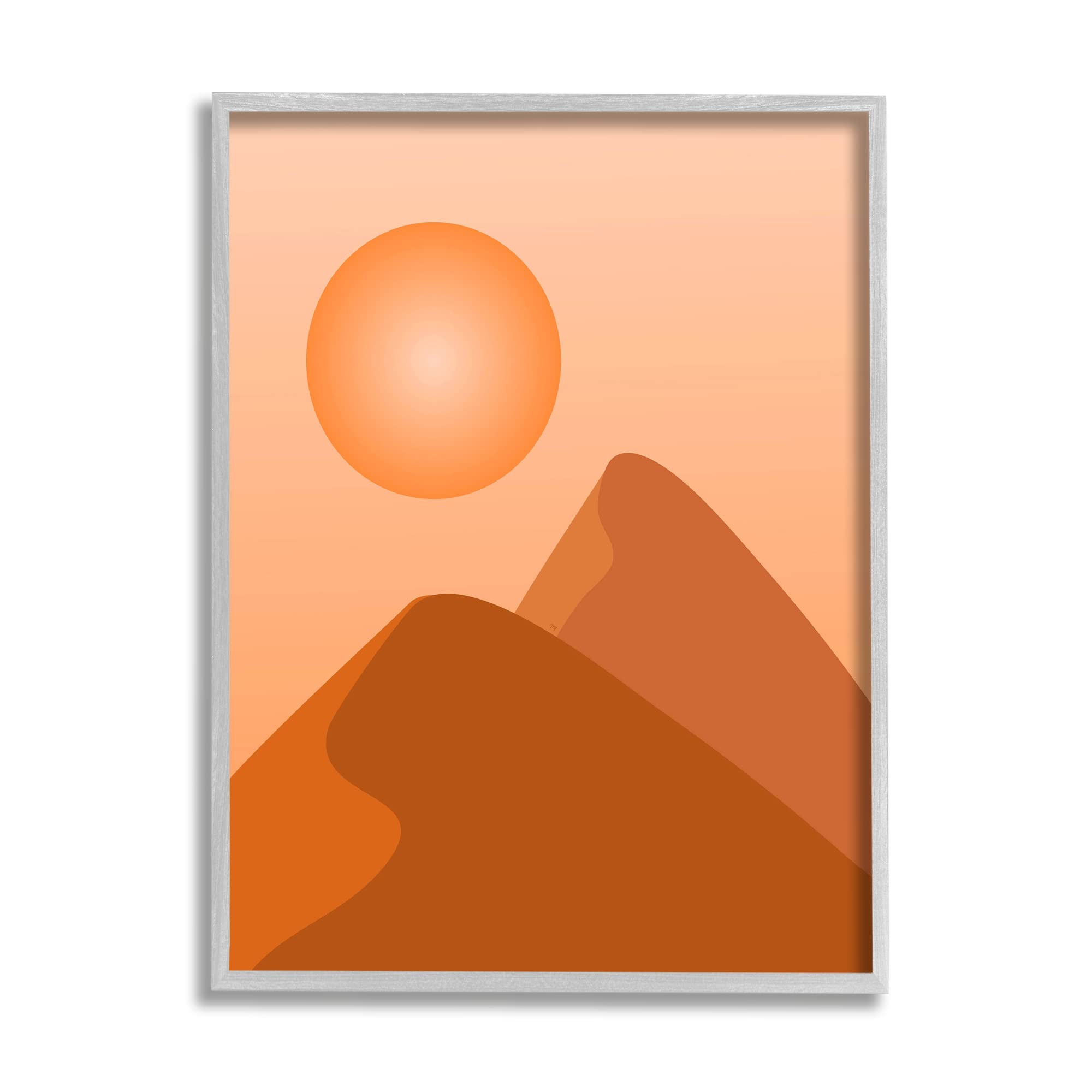 Stupell Industries Sun Burnt Sand Dunes Tall Ridges Children's Art, Design by Martina Pavlova